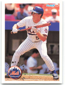 1994 Fleer #559 Jeromy Burnitz VG New York Mets 