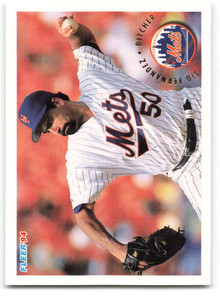 1994 Fleer #560 Sid Fernandez VG New York Mets 