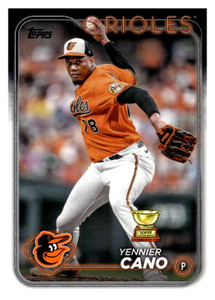 2024 Topps #158 Yennier Cano NM-MT Baltimore Orioles 