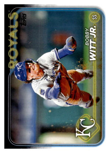 2024 Topps #254 Bobby Witt Jr. NM-MT Kansas City Royals 