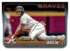 2024 Topps #88 Orlando Arcia NM-MT Atlanta Braves 