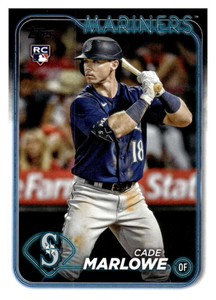2024 Topps #286 Cade Marlowe NM-MT RC Rookie Seattle Mariners 