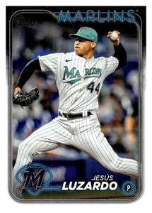 2024 Topps #123 Jesus Luzardo NM-MT Miami Marlins 