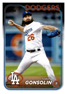 2024 Topps #87 Tony Gonsolin NM-MT Los Angeles Dodgers 