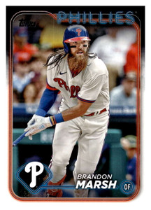 SOLD 149119 2024 Topps #71 Brandon Marsh NM-MT Philadelphia Phillies 