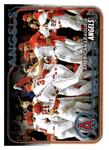 2024 Topps #279 Los Angeles Angels Team Card NM-MT Los Angeles Angels 