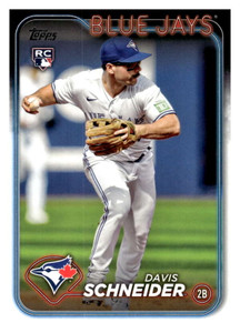 2024 Topps #189 Davis Schneider NM-MT RC Rookie Toronto Blue Jays 