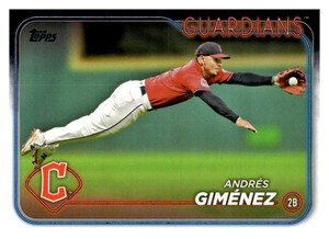 2024 Topps #289 Andres Gimenez NM-MT Cleveland Guardians 