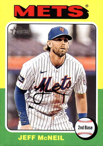 2024 Topps Heritage #295 Jeff McNeil NM-MT New York Mets 