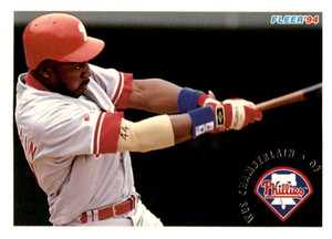1994 Fleer #584 Wes Chamberlain VG Philadelphia Phillies 