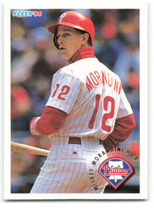 1994 Fleer #596 Mickey Morandini VG Philadelphia Phillies 
