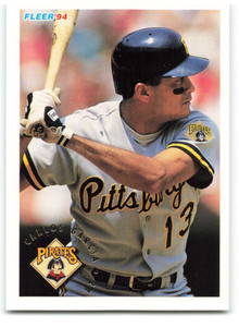 1994 Fleer #609 Carlos Garcia VG Pittsburgh Pirates 