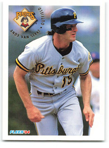 1994 Fleer #622 Andy Van Slyke VG Pittsburgh Pirates 1994 Fleer #622 Andy Van Slyke VG Pittsburgh Pirates