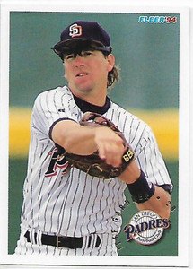 1994 Fleer #662 Jeff Gardner VG San Diego Padres 