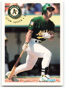 1994 Fleer Update #75 Stan Javier NM-MT Oakland Athletics 