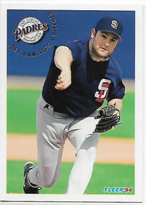 1994 Fleer Update #185 Joey Hamilton NM-MT San Diego Padres 