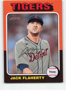 2024 Topps Heritage #357 Jack Flaherty NM-MT Detroit Tigers 