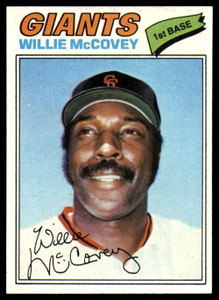 1977 Topps #547 Willie McCovey VG San Francisco Giants 
