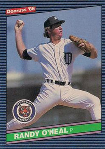 1986 Donruss #394 Randy O'Neal NM-MT Detroit Tigers 