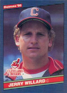 1986 Donruss #398 Jerry Willard NM-MT Cleveland Indians 