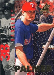 1997 Pinnacle Inside #50 Dean Palmer NM-MT Texas Rangers 