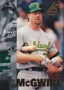 1997 Pinnacle Inside #78 Mark McGwire NM-MT Oakland Athletics 