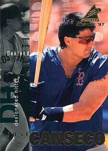 1997 Pinnacle Inside #79 Jose Canseco NM-MT Oakland Athletics 