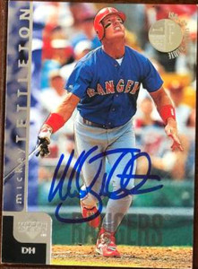 Mickey Tettleton Autographed 1998 Upper Deck #233