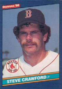 1986 Donruss #416 Steve Crawford NM-MT Boston Red Sox 
