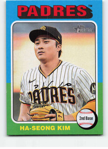 2024 Topps Heritage #417 Ha-Seong Kim NM-MT San Diego Padres 