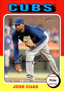 2024 Topps Heritage #151 Jose Cuas NM-MT Chicago Cubs 