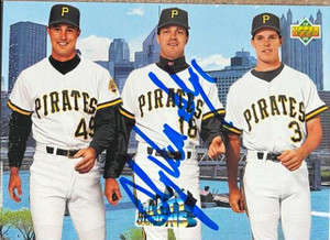 Andy Van Slyke Autographed 1993 Upper Deck #480 Andy Van Slyke Autographed 1993 Upper Deck #480