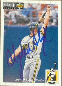 Andy Van Slyke Autographed 1994 Collector's Choice #280 Andy Van Slyke Autographed 1994 Collector's Choice #280