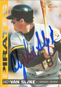 Andy Van Slyke Autographed 1994 O-Pee-Chee #86