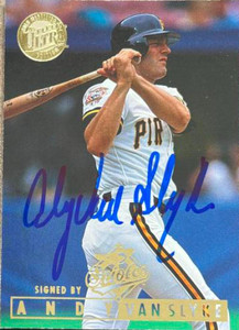 Andy Van Slyke Autographed 1995 Fleer Ultra Gold Medallion #427 Andy Van Slyke Autographed 1995 Fleer Ultra Gold Medallion #427