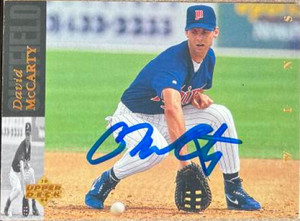 David McCarty Autographed 1994 Upper Deck #200
