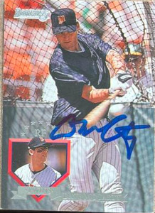 David McCarty Autographed 1995 Donruss #217