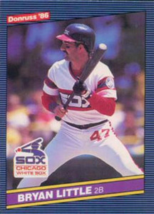 1986 Donruss #452 Bryan Little NM-MT Chicago White Sox 