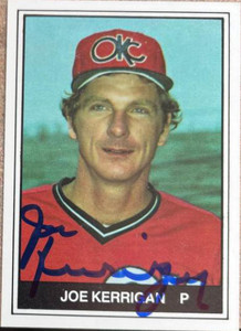 Joe Kerrigan Autographed 1982 TCMA Oklahoma City 89ers #13