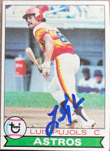 Luis Pujols Autographed 1979 Topps #139