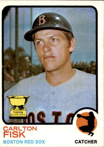 1973 Topps #193 Carlton Fisk VG Boston Red Sox 