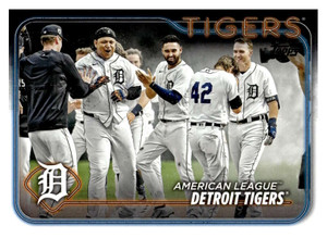 2024 Topps #6 Detroit Tigers Team Card NM-MT Detroit Tigers 