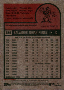 2024 Topps Heritage #185 Salvador Perez NM-MT Kansas City Royals 