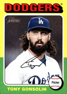 2024 Topps Heritage #232 Tony Gonsolin NM-MT Los Angeles Dodgers 