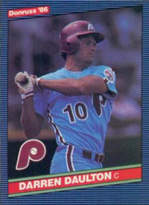 1986 Donruss #477 Darren Daulton NM-MT RC Rookie Philadelphia Phillies 