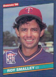 1986 Donruss #486 Roy Smalley NM-MT Minnesota Twins 