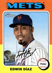 2024 Topps Heritage #257 Edwin Diaz NM-MT New York Mets 