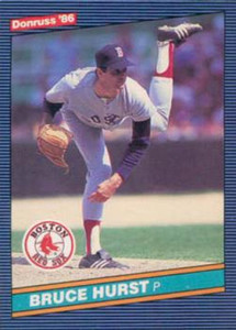 1986 Donruss #517 Bruce Hurst NM-MT Boston Red Sox 