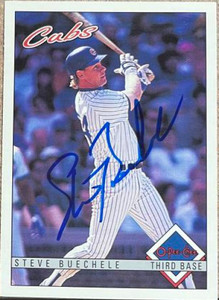 Steve Buechele Autographed 1993 O-Pee-Chee #8