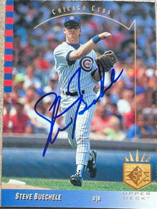 Steve Buechele Autographed 1993 SP #82